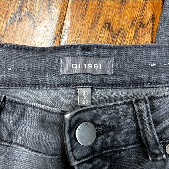 DL1961 men’s nick slim iron grey jeans - Picture 3 of 13